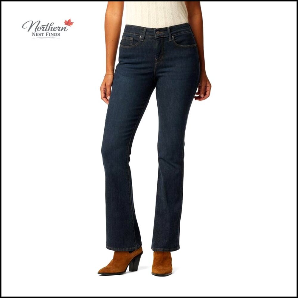 Totally Shaping Bootcut Jeans with Tummy Panel